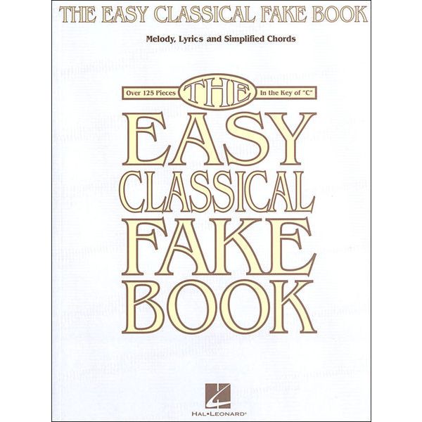 Hal Leonard The Easy Classical Fake Book