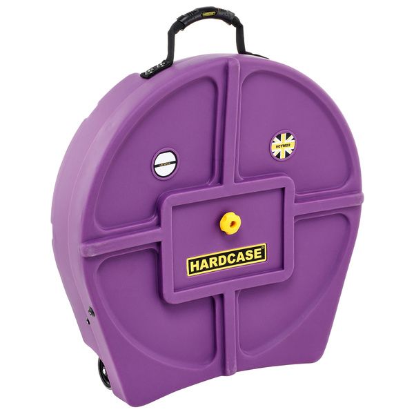 Hardcase 22" Cymbal Case Purple