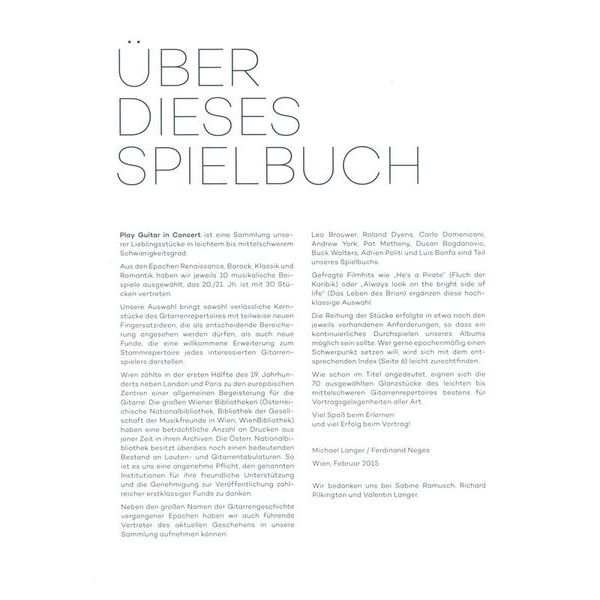 Edition Dux Play Guitar In Concert