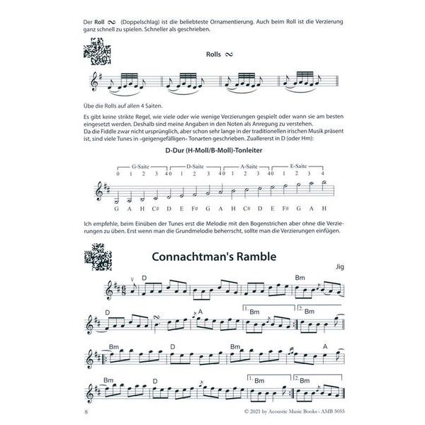 Acoustic Music Books Das Irish Fiddle Buch