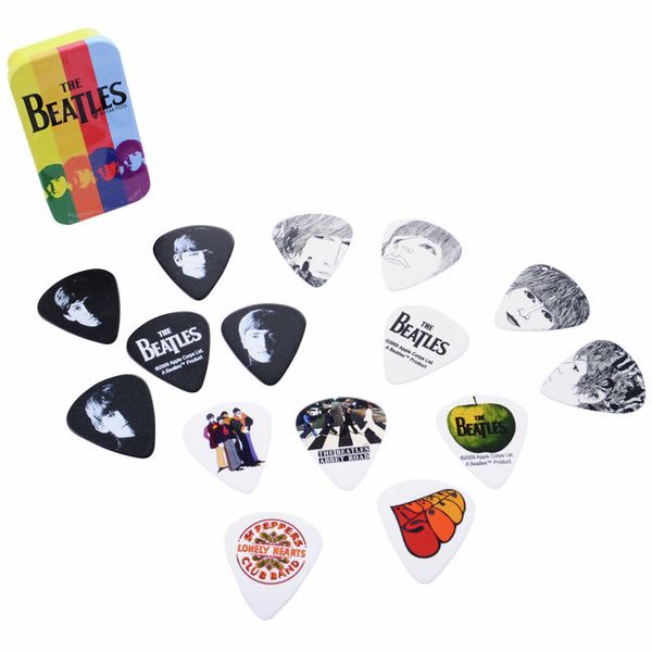 Daddario Beatles Stripes Pick box