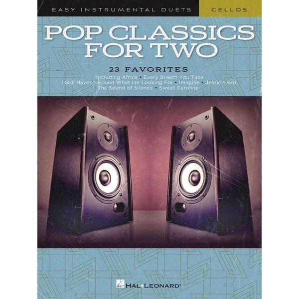 Hal Leonard Pop Classics For Two Cellos