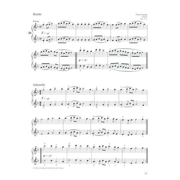 Schott Europische Klavierschule 2