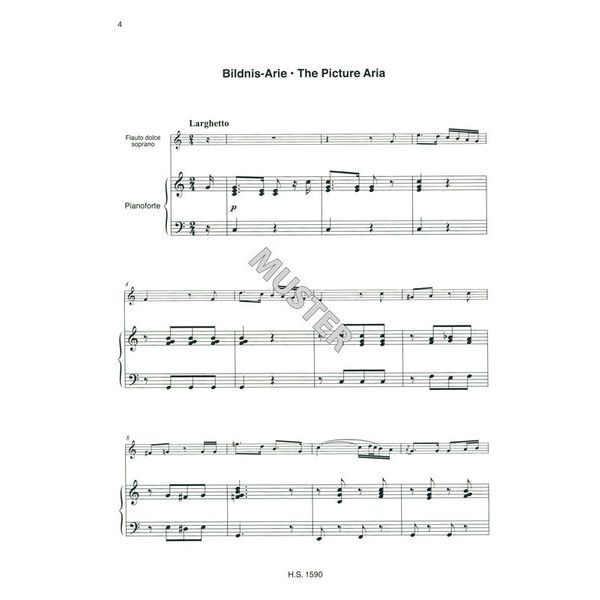 Sikorski Musikverlage Zauberflöte Sopranblockflöte