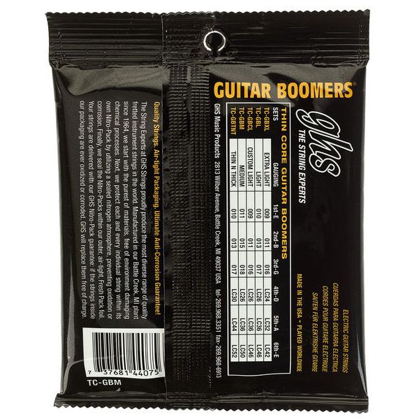 GHS Thin Core Boomers 011-050