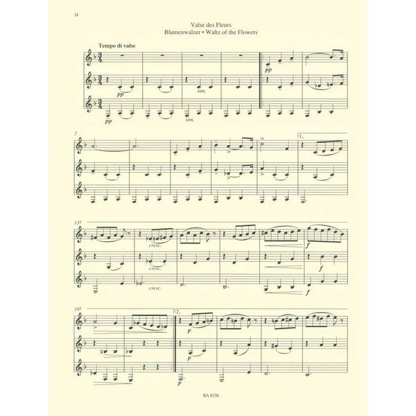 Brenreiter Tschaikowsky Nussknacker Cl