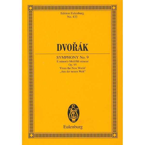 Edition Eulenburg Dvorak Sinfonie Nr. 9 e-Moll