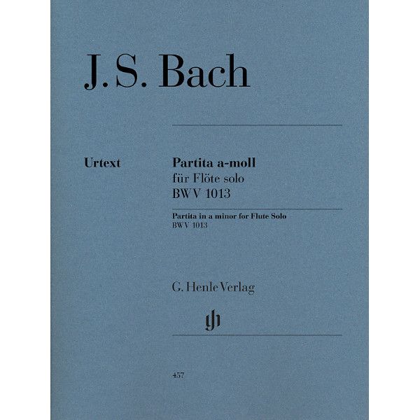 Henle Verlag Bach Partita a-moll for Flute