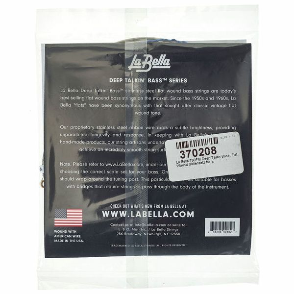 La Bella 760FM Flatwound