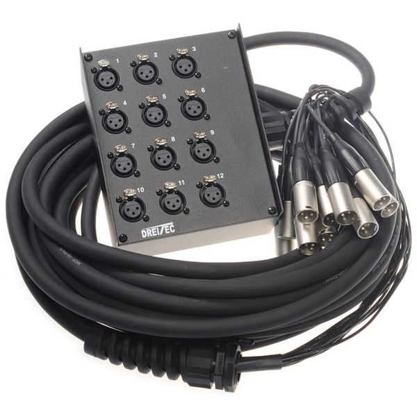 pro snake MTS12/0 S Multicore 15m