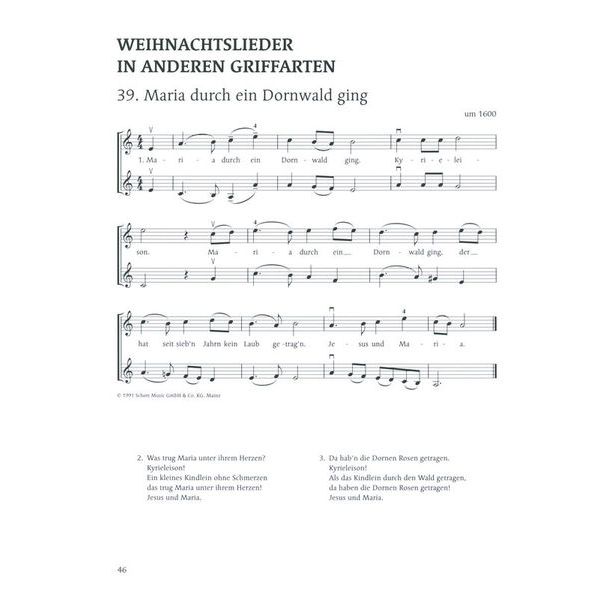 Schott Fröhliche Weihnachtslieder
