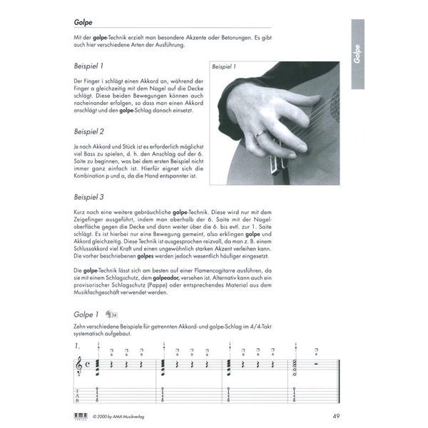 AMA Verlag Die Flamencogitarre