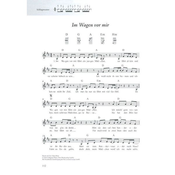 Schott Schlagerbuch Alt und Jung Uku