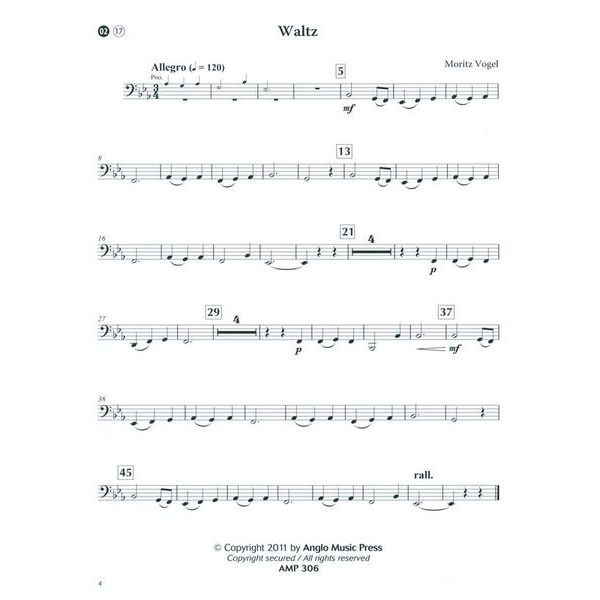 Anglo Music 15 Easy Classical Solos Tuba
