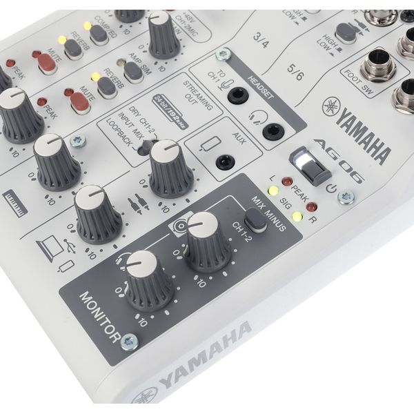 Yamaha AG06 MK2 WH