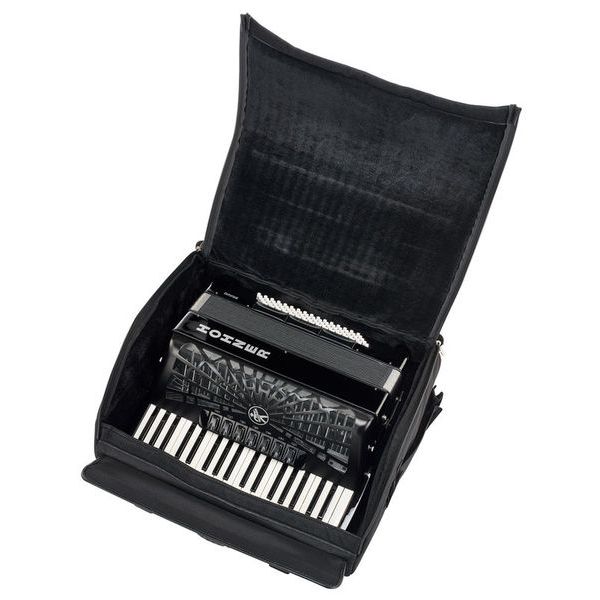 Hohner Bravo III 80 Black silent key