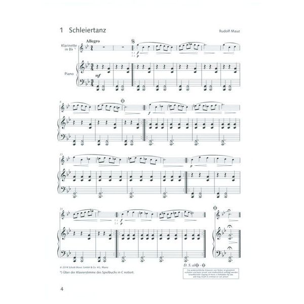 Schott Fröhliche Klarinette Spiel 3