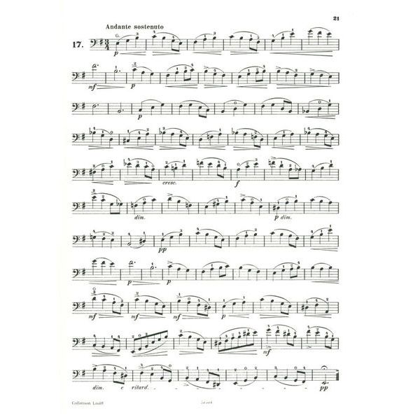 Edition Peters Dotzauer 113 Cello-Etüden 1