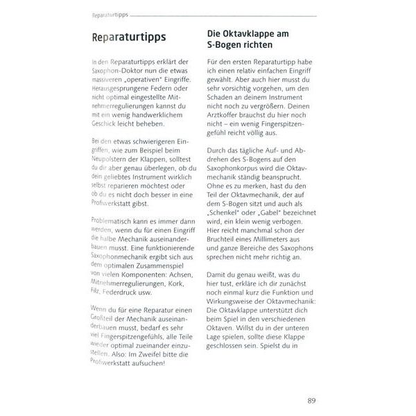 Schott Der Saxophon-Doktor