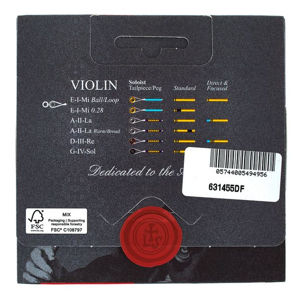 Larsen Il Cannone Vn Soloist D&F