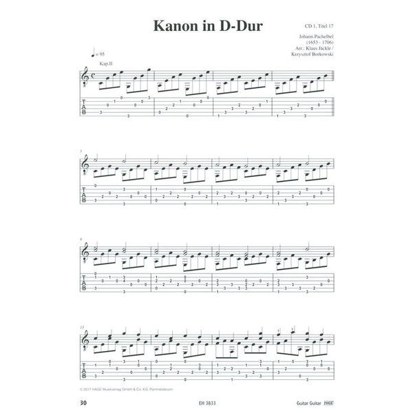 Hage Musikverlag Guitar Guitar