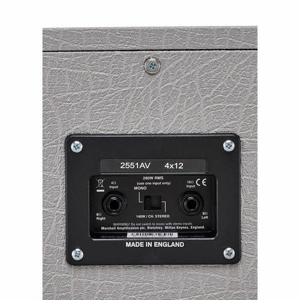 Marshall 2551AV Silver Jubilee