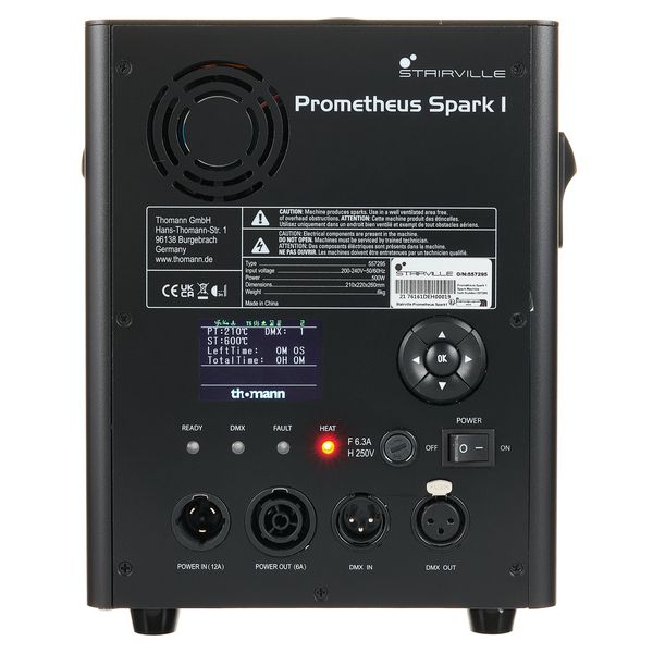 Stairville Prometheus Spark 1 Case Bundle
