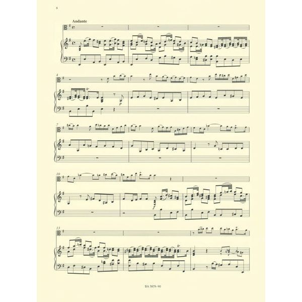 Brenreiter Telemann Concert G-Dur Viola