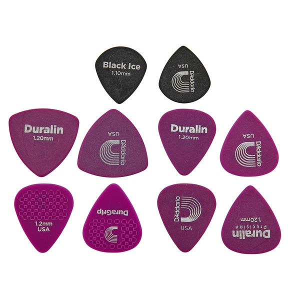 Daddario XDPR6-10 Duralin Picks Heavy