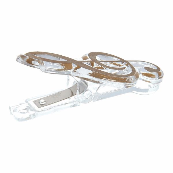 agifty Music Clip Violin Clef Gold