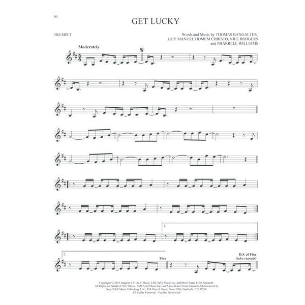 Hal Leonard 101 Hit Songs For Trumpet