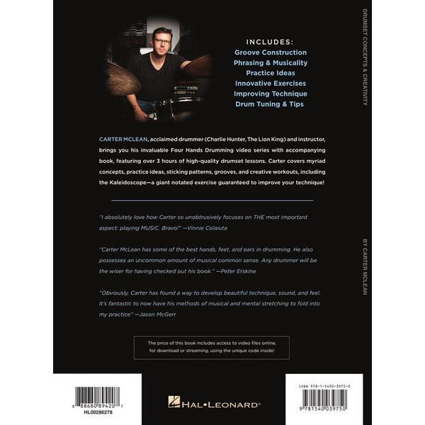 Hal Leonard Drumset Concepts & Creativity