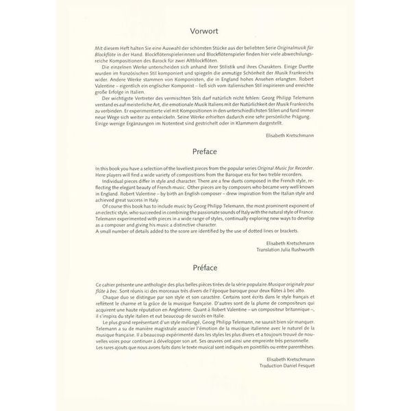 Schott Recorder Library Suites