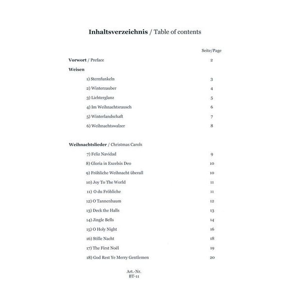 Brasstrail Christmas Duets Bass Clef
