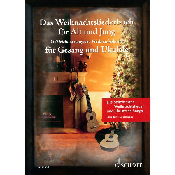 Schott Weihnachtsliederbuch Ukulele