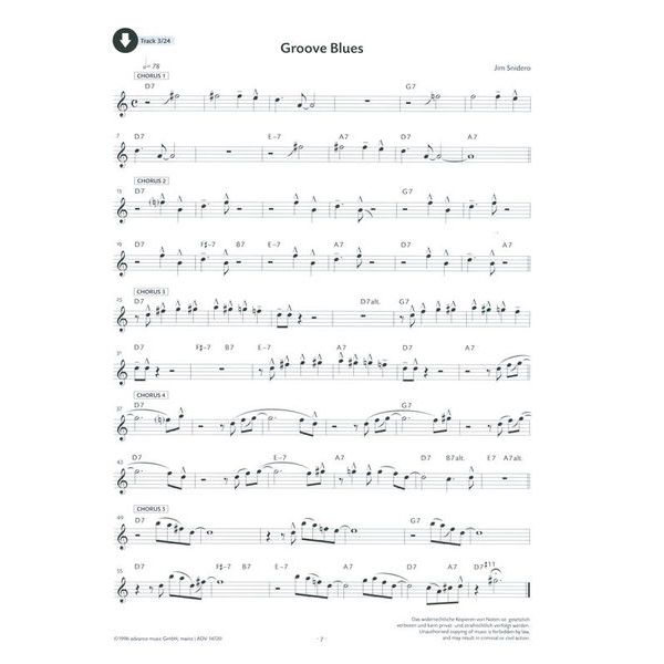 Advance Music Jazz Conception 3 A-Sax