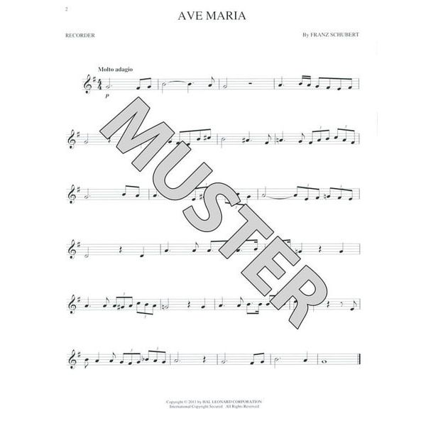 Hal Leonard Classical Favorites Recorder