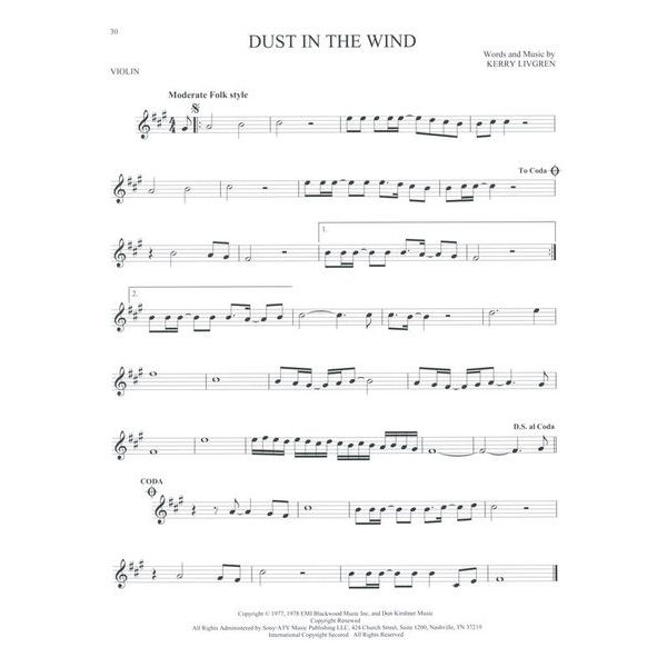 Hal Leonard 101 Popular Songs Violin