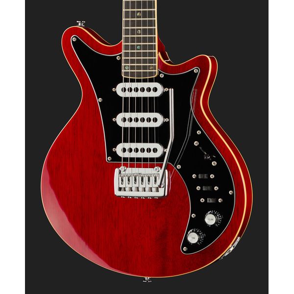Harley Benton BM-75 Trans Red Deluxe w/Bag