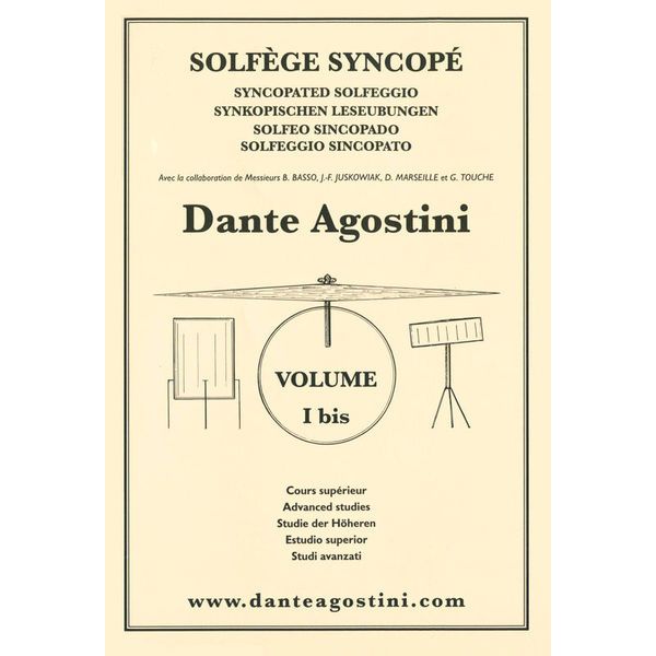 Dante Agostini Solfège Syncope 1 bis
