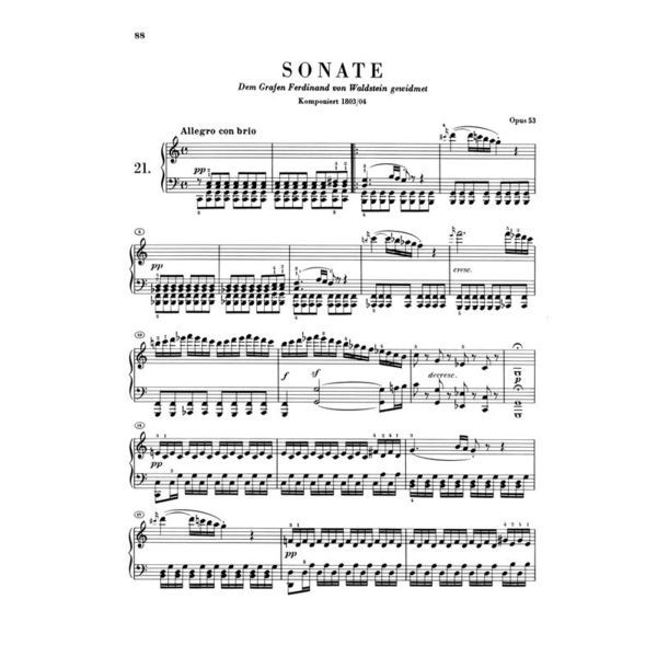 Henle Verlag Beethoven Klaviersonaten 2