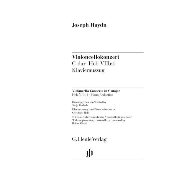 Henle Verlag Haydn Violoncello Concerto C