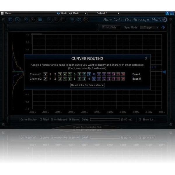 Blue Cat Audio Blue Cat's Oscilloscope Multi