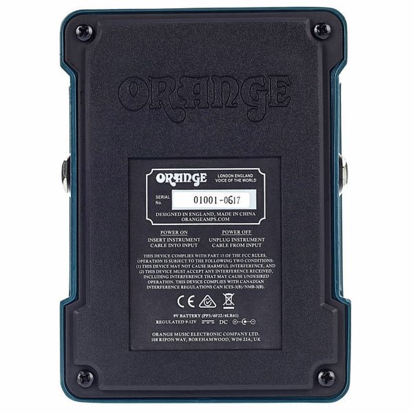 Orange Kongpressor Pedal