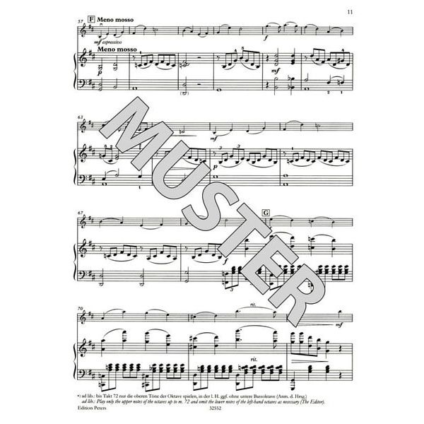 Edition Peters Rieding Konzert h-Moll op. 35