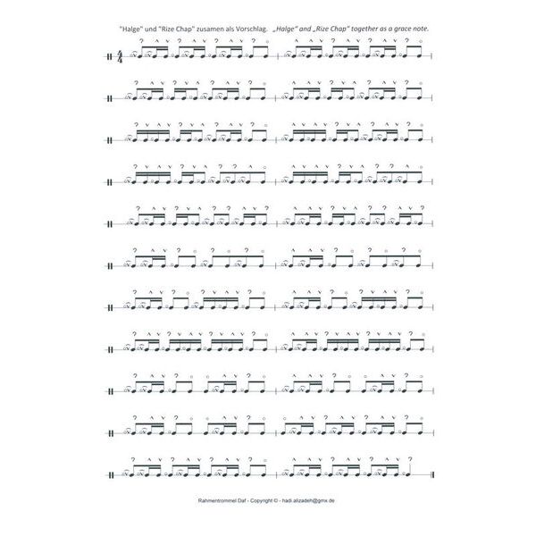 Hadi Alizadeh Oriental Frame Drum "DAF"