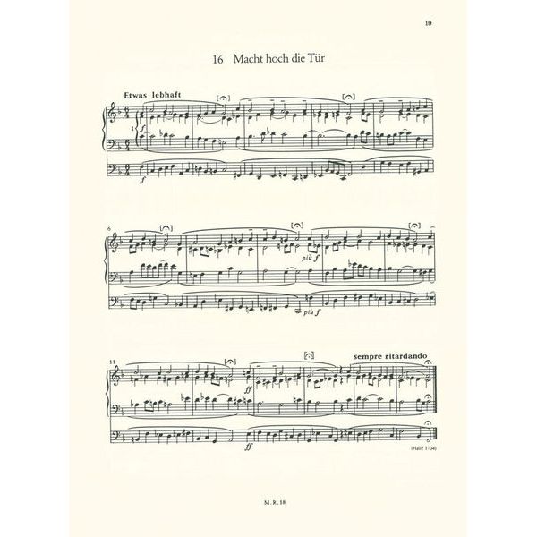 Breitkopf & Hrtel Reger Dreiig kleine Choral