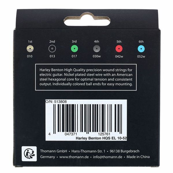 Harley Benton HQS EL 10-52