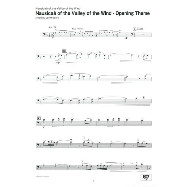 Yamaha Music Entertainment  Studio Ghibli Songs Cello 1