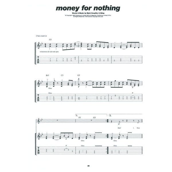 Wise Publications Play Guitar With Dire Straits